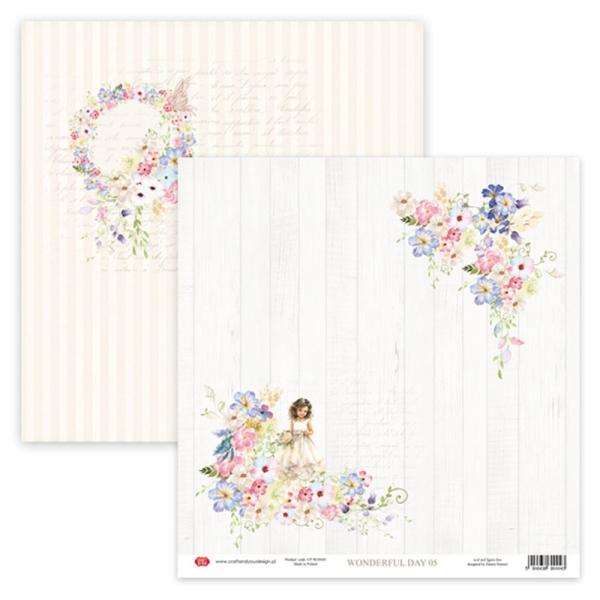 Craft & You Design - Designpapier "Wonderful Day" Paper Pad 12x12 Inch - 12 Bogen