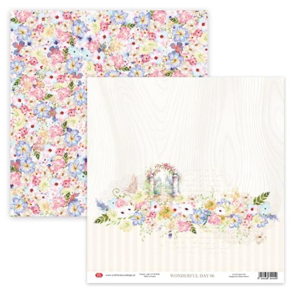 Craft & You Design - Designpapier "Wonderful Day" Paper Pad 12x12 Inch - 12 Bogen