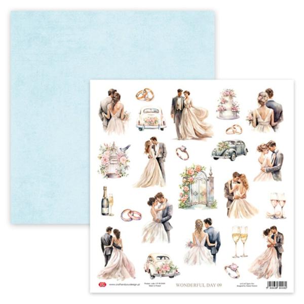 Craft & You Design - Designpapier "Wonderful Day" Creative Set 12x12 Inch - 8 Bogen