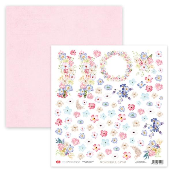 Craft & You Design - Designpapier "Wonderful Day" Creative Set 12x12 Inch - 8 Bogen