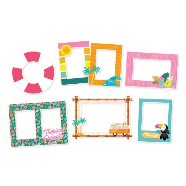 Simple Stories - Chipboard Frames "Just Beachy" 