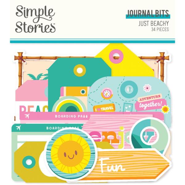 Simple Stories - Collectors Essential Kit "Just Beachy" 12 Bogen Designpapier