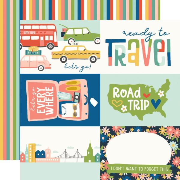 Simple Stories - Collections Kit "Pack Your Bags" 12 Bogen Designpapier