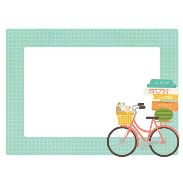 Simple Stories - Chipboard Frames "Summer Snapshots" 