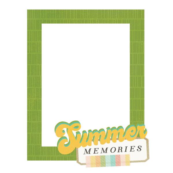 Simple Stories - Chipboard Frames "Summer Snapshots" 