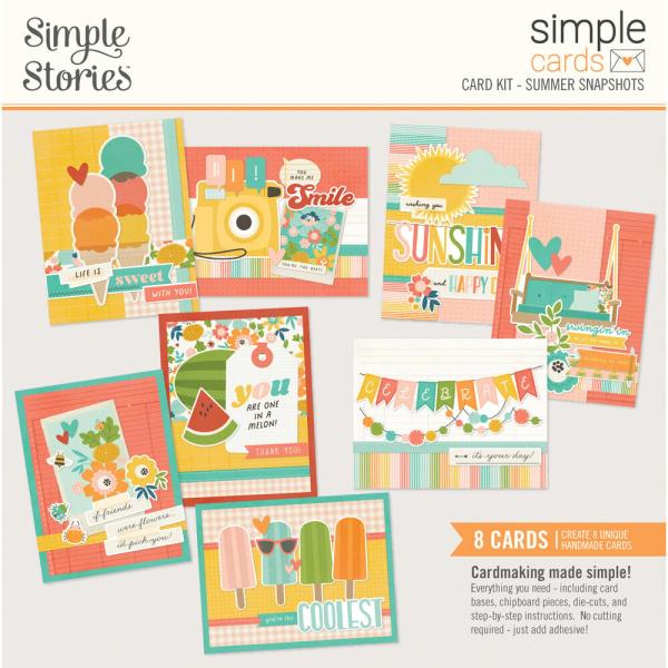 Simple Stories - Cards Kit "Summer Snapshots"