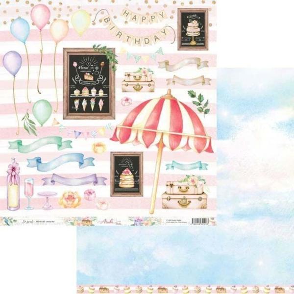 Memory Place - Designpapier "So Sweet" Paper Pack 12x12 Inch - 12 Bogen