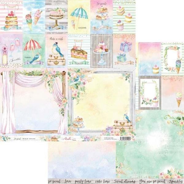 Memory Place - Designpapier "So Sweet" Paper Pack 6x6 Inch - 10 Bogen