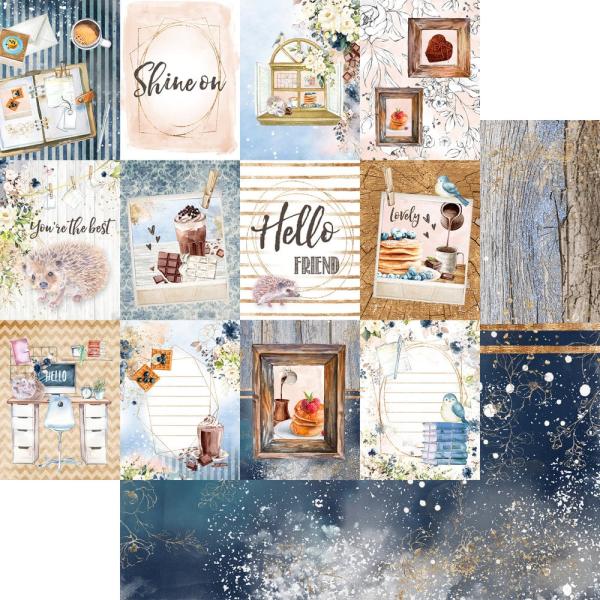 Memory Place - Designpapier "Kawaii Paper Goods Kit Hello" Paper Pack 12x12 Inch - 12 Bogen