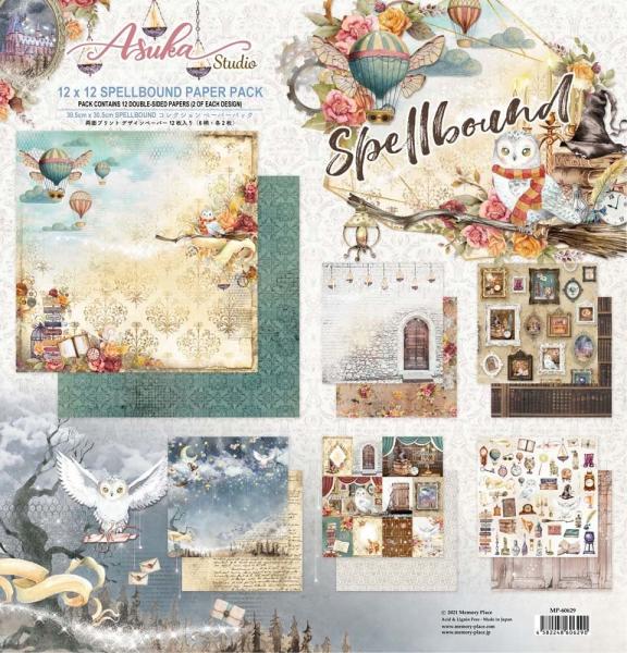 Memory Place - Designpapier "Spellbound" Paper Pack 12x12 Inch - 12 Bogen