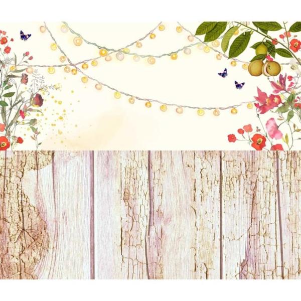 Memory Place - Designpapier "Enchanted" Slimline Paper Pack 3,5x8,5 Inch - 24 Bogen