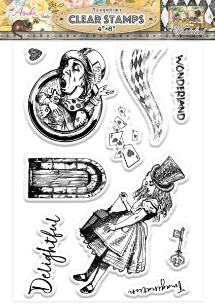 Memory Place - Stempelset "Wonderland 1" Clear Stamps