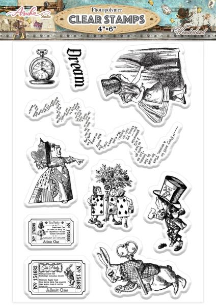 Memory Place - Stempelset "Wonderland 2" Clear Stamps