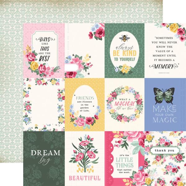 Carta Bella - Designpapier "Bloom" Collection Kit 12x12 Inch - 12 Bogen  