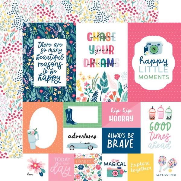 Echo Park - Designpapier "My Best Life" Collection Kit 12x12 Inch - 12 Bogen