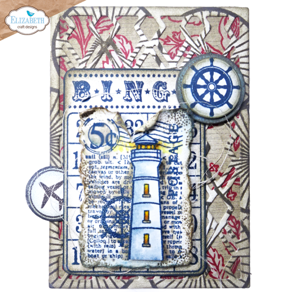 Elizabeth Craft Designs - Stempelset "Travel & Postage" Clear Stamps