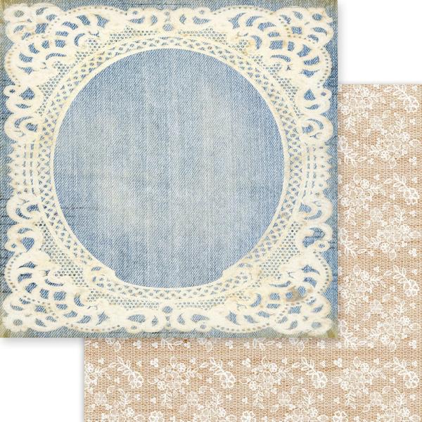 Memory Place - Designpapier "Denim Daydream" Paper Pack 6x6 Inch - 24 Bogen