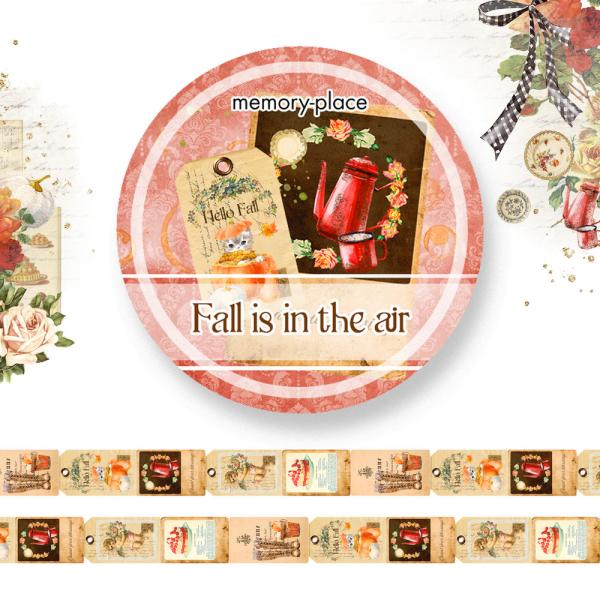 Memory Place "Fall Is In The Air 2" Washi Tape 15mmx5m