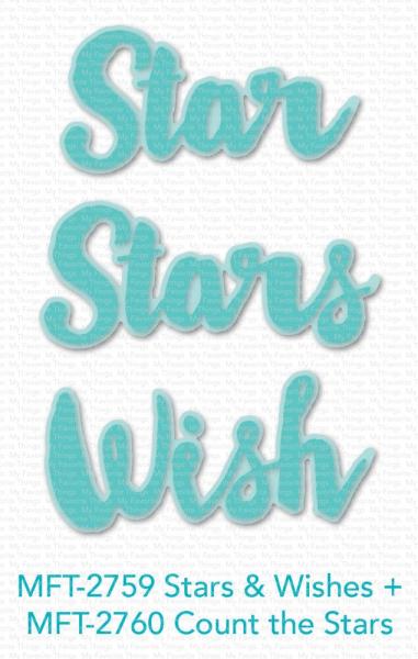 My Favorite Things - Stanzschablone "Stars & Wishes" Die-namics