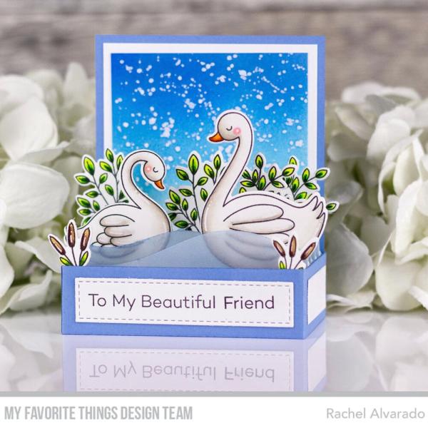 My Favorite Things - Stempelset "Tranquil Swans" Clear Stamps