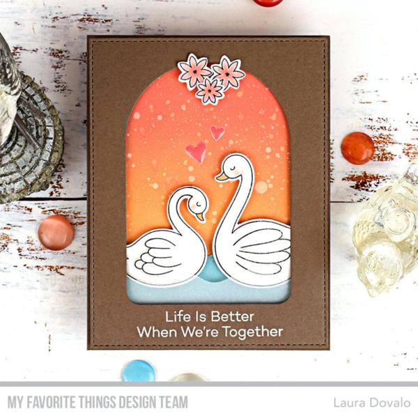 My Favorite Things - Stempelset "Tranquil Swans" Clear Stamps