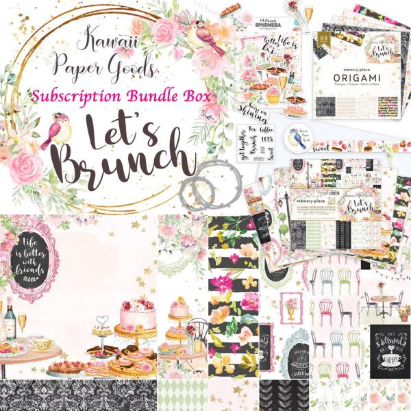 Memory Place - Kawaii Paper Goods "Let's Brunch Vol.1" Bundle