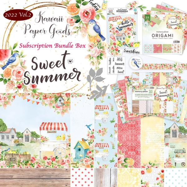 Memory Place - Kawaii Paper Goods "Sweet Summer Vol. 2" Bundle