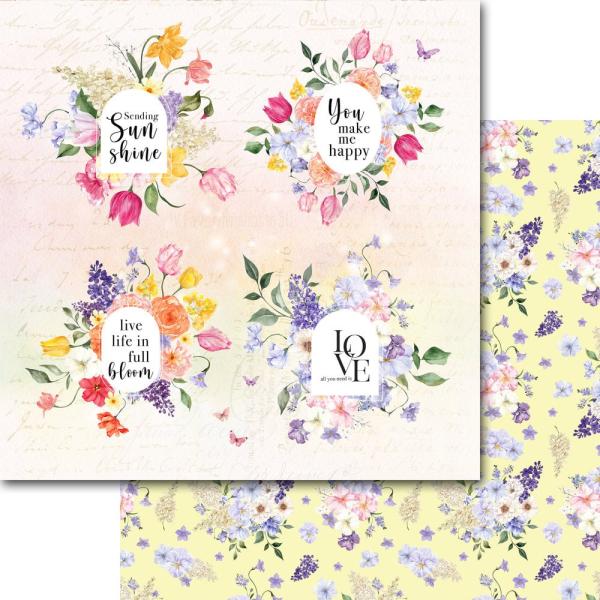 Memory Place - Designpapier "Sunshine Meadows" Paper Pack 12x12 Inch - 12 Bogen