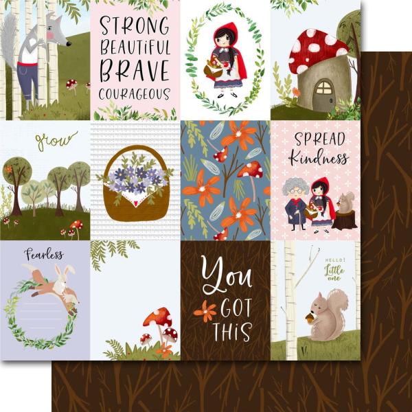 Memory Place - Designpapier "Be Brave" Paper Pack 6x6 Inch - 24 Bogen