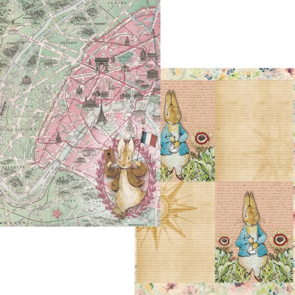 Memory Place - Designpapier "Peter's World" Paper Pack A4 - 12 Bogen