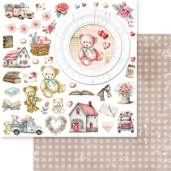 Memory Place - Designpapier "Beary Sweet" Paper Pack 12x12 Inch - 12 Bogen