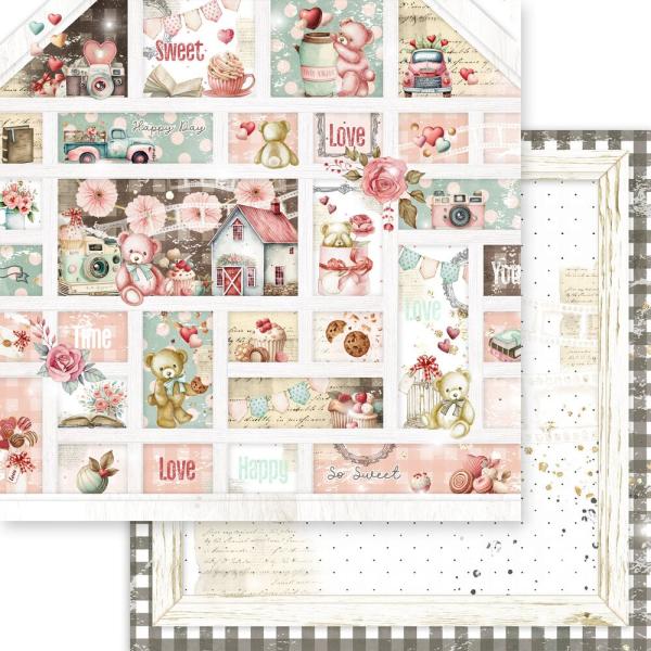 Memory Place - Designpapier "Beary Sweet" Paper Pack 6x6 Inch - 24 Bogen