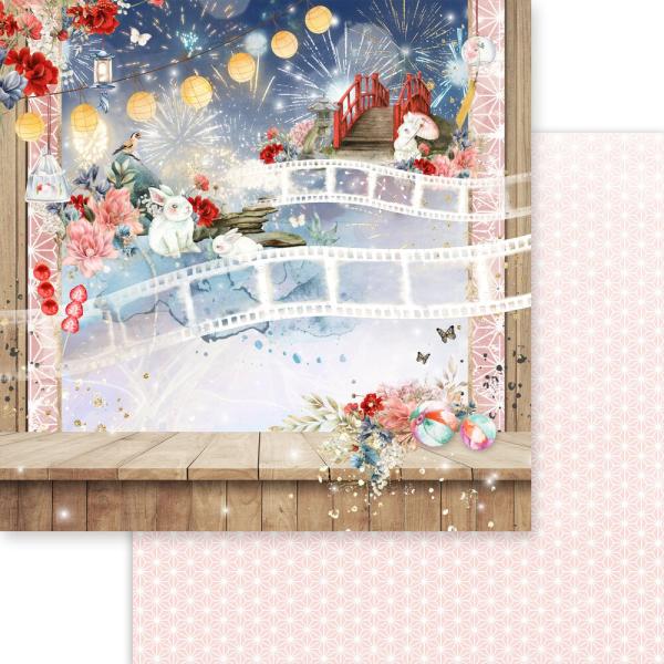 Memory Place - Designpapier "Moon Bunny Celebration" Paper Pack 6x6 Inch - 24 Bogen