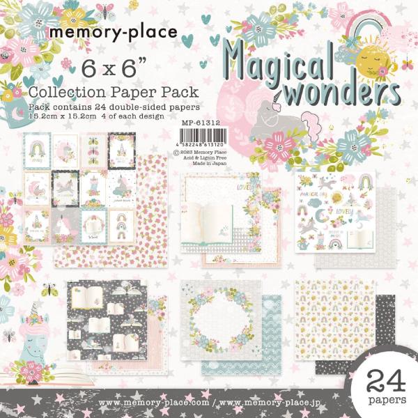 Memory Place - Designpapier "Magical Wonders" Paper Pack 6x6 Inch - 24 Bogen