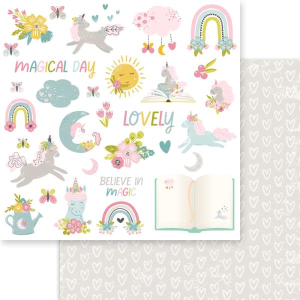 Memory Place - Designpapier "Magical Wonders" Paper Pack 6x6 Inch - 24 Bogen