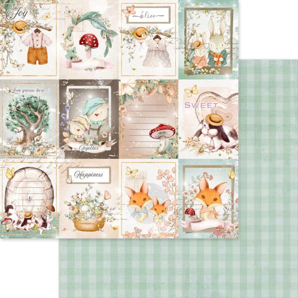 Memory Place - Designpapier "My Family" Paper Pack 6x6 Inch - 24 Bogen