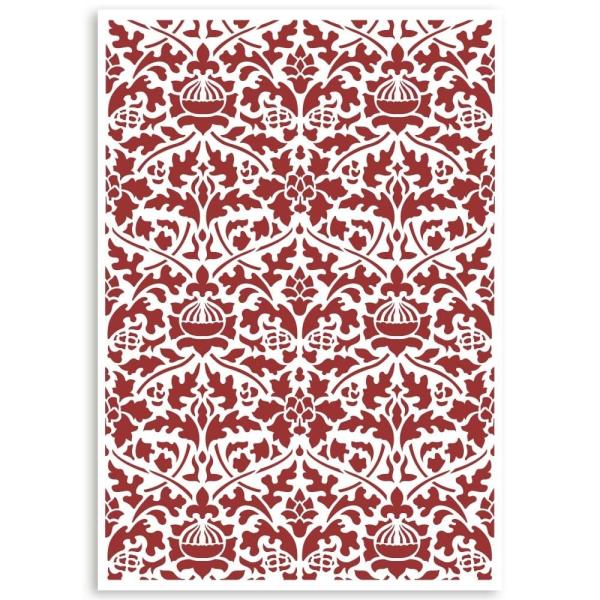 Stamperia - Schablone A4 "Casa Granada Wallpaper Pattern" Stencil