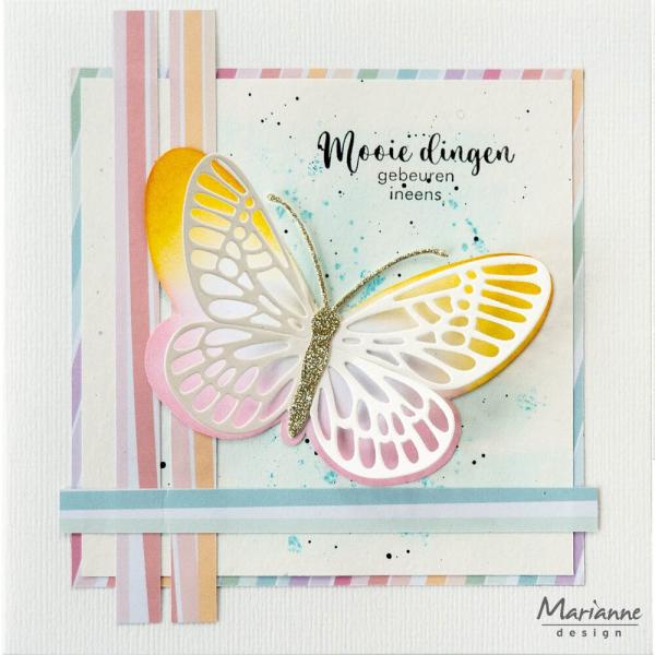 Marianne Design - Designpapier "Over The Rainbow" Paper Pad A4 - 16 Bogen 