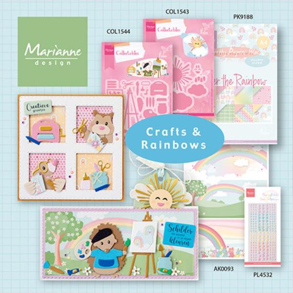 Marianne Design - Präge- und Stanzschalone "Papercraft Accessories" Collectables Dies