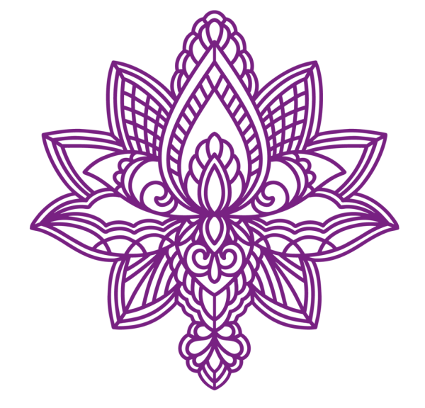 Crafters Companion - Schablone "Decorative Lotus" Stencil