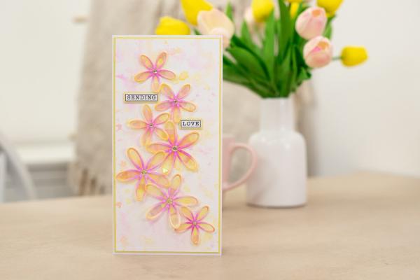 Crafters Companion - Stanzschablone "Charming Florals" Dies