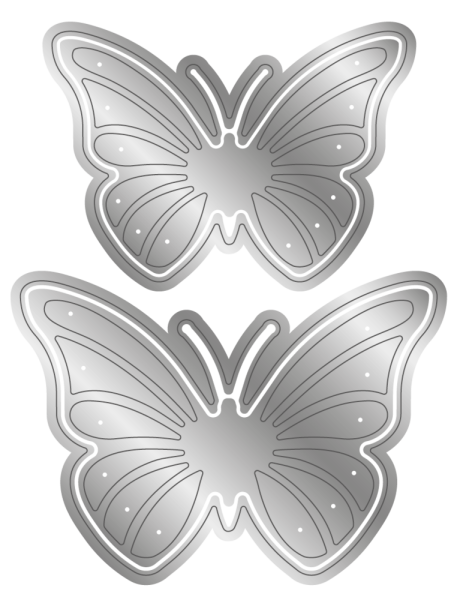 Crafters Companion - Stanzschablone "Delicate Butterflies" Dies