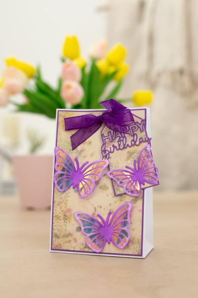 Crafters Companion - Stanzschablone "Delicate Butterflies" Dies