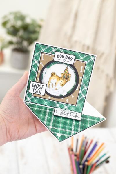 Crafters Companion - Designpapier "It's A Dog's Life " Paper Pack 6x6 Inch - 36 Bogen