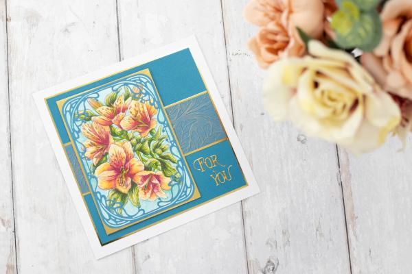 Crafters Companion - Stempel "Luscious Lillies" Clear Stamps Design by Sheena Douglass