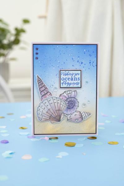 Crafters Companion - Stempelset "Best Fishes" Clear Stamps