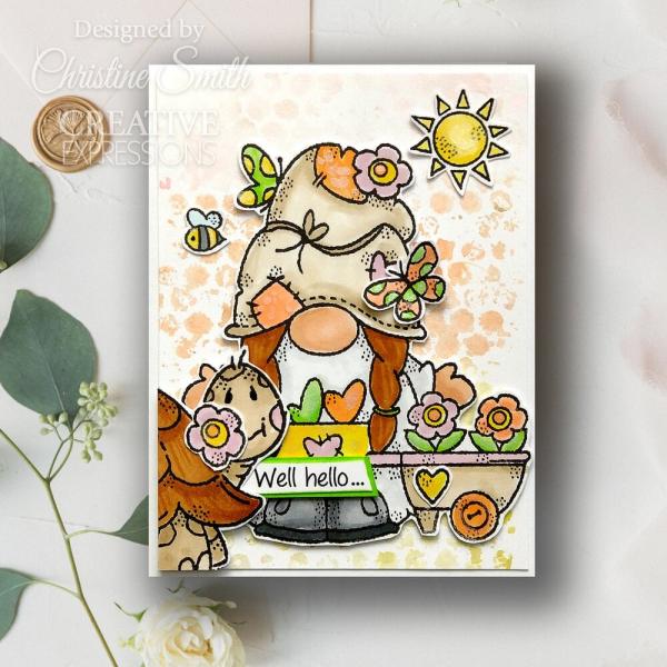 Woodware - Stempelset "Garden Stroll" Clear Stamps Design by Francoise Read