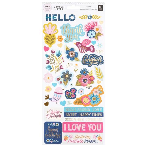 American Crafts - Aufkleber "Joyful Notes" Sticker