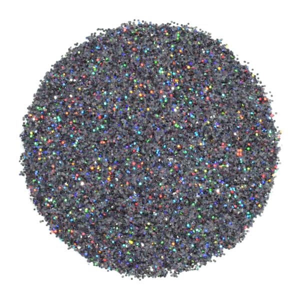 Vaessen Creative - Glitzerpulver "Schwarz" Glitter holographisch 3g