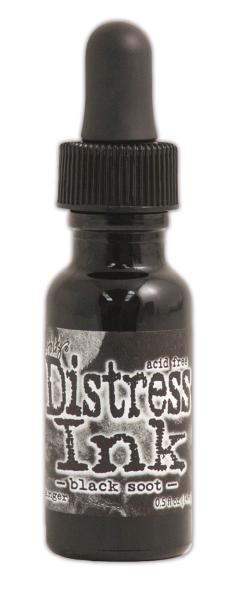 Ranger Ink - Tim Holtz Distress Ink Reinker "Black Soot" Nachfüller